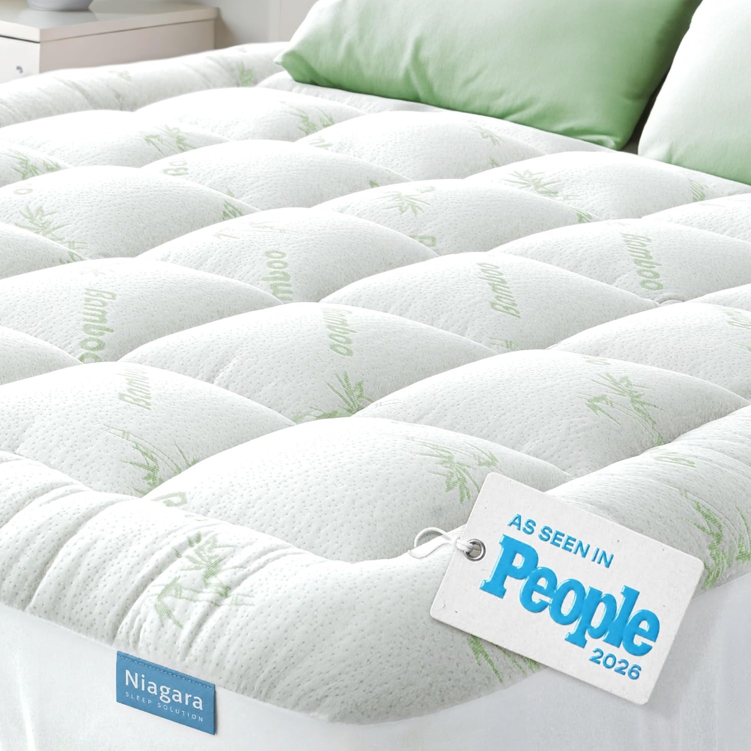 Niagara Sleep Solution Ultra Soft Queen Size Mattress Topper