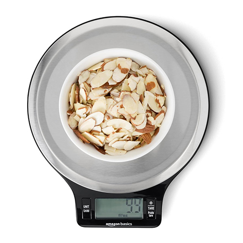 Amazon Basics Digital Kitchen Scale with LCD Display